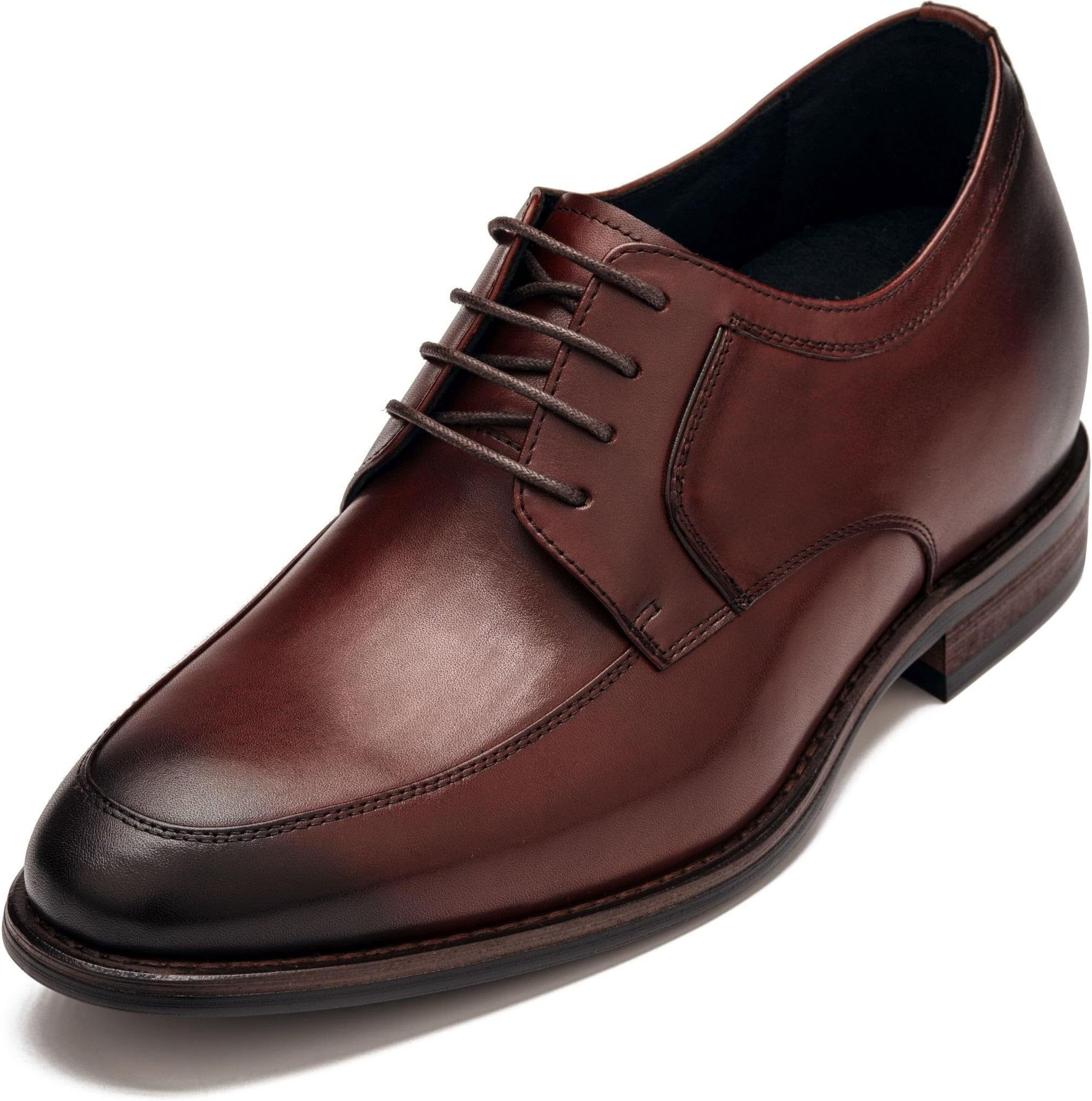Taller Shoes Oxford Shoes Men CALTO Men's Invisible Height