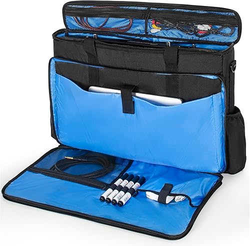 Miniatura 6 de AKOZLIN Bolsa de viaje acolchada para mezclador de DJ, bolsa de hombro de 20.5 × 3.15 x 13 pulgadas, apta para Pioneer Flx 4 DDJ DJ Lite SB 2 3 SB2