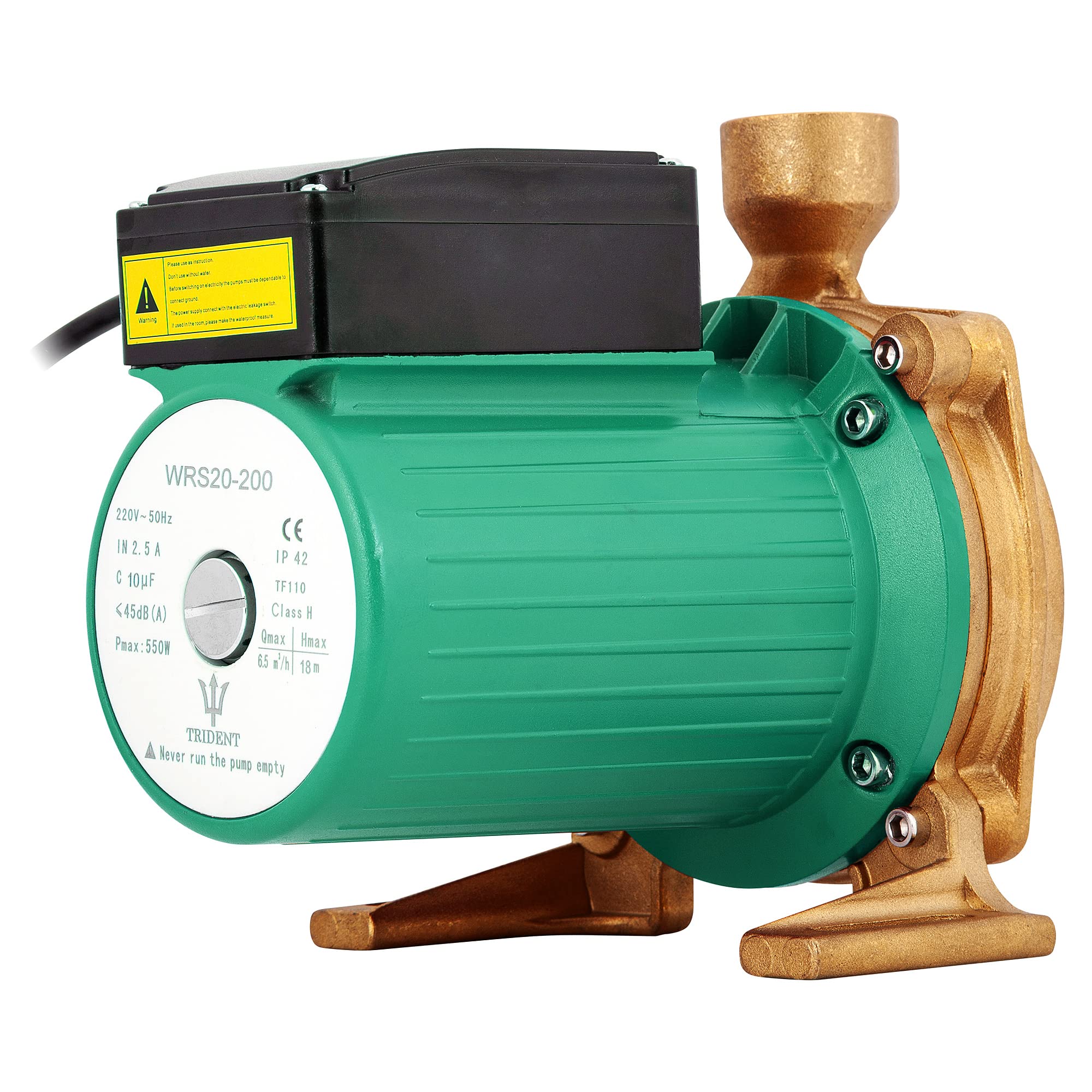 Trident Green Heavy-Duty Water Pump