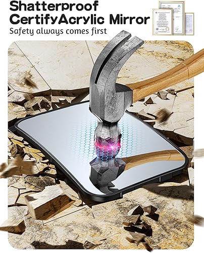 Miniatura 4 de Espejo de coche para bebé, diseño de gancho ultra estable, para asiento trasero de bebé, seguro e inastillable, espejos de asiento de coche de 360,