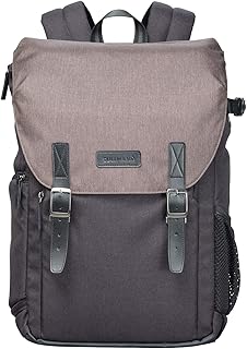 Cullmann 91731 Bristol Daypack 600+ - Zaino per fotocamera vintage con scomparto per tablet, marrone