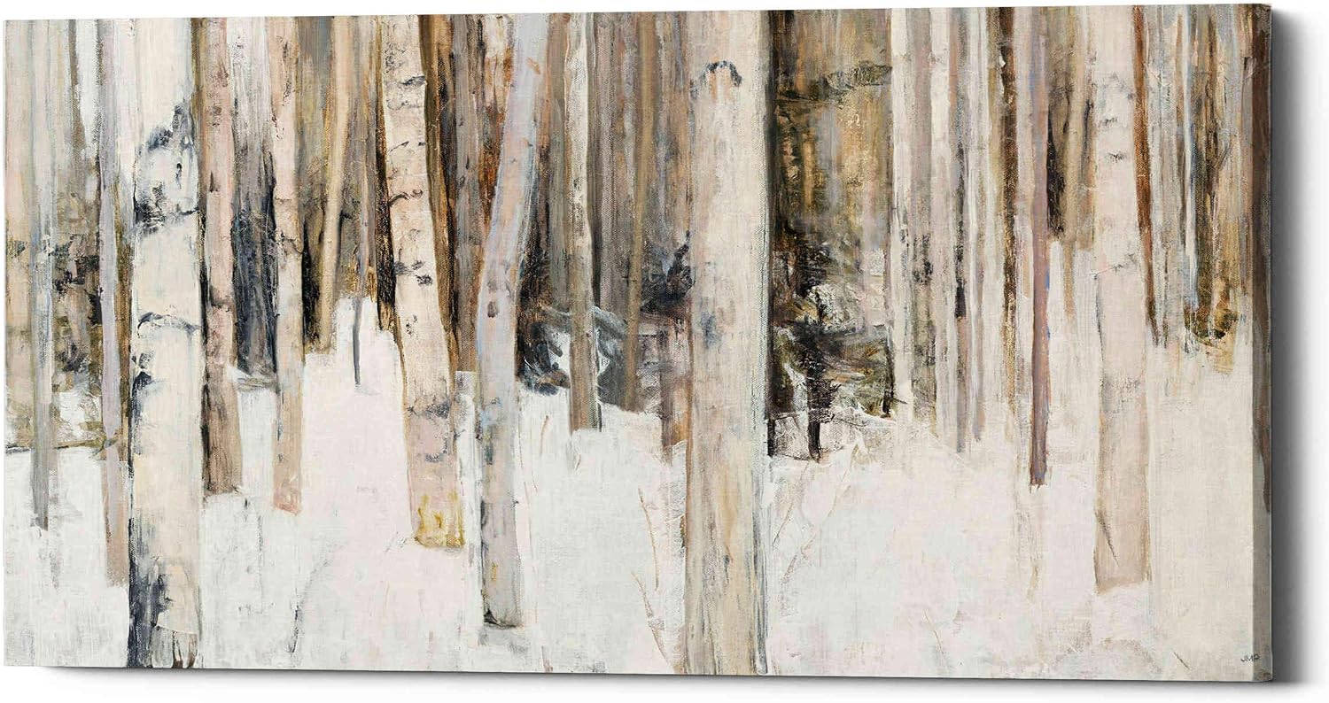 Epic Graffiti 'Warm Winter Light III' by Julia Purinton, Canvas Wall Art, 12"x24"