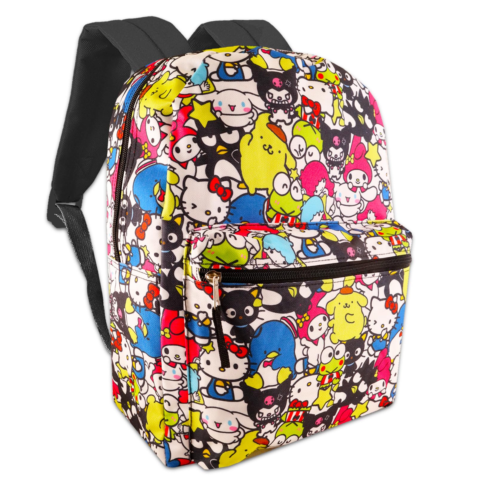 Hello Kitty Backpack with Lunch Box for Set - Bundle with 16