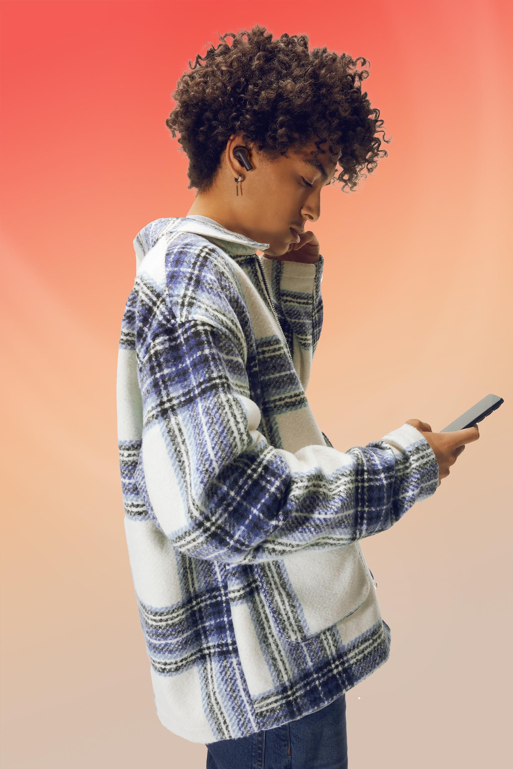 Motorola Sound - Auricolari Moto Buds 500 ANC True Wireless con cancellazione attiva del rumore, Fast Pair, 20 ore di riproduzione, resistenti all'acqua, ricarica USB-C, neri