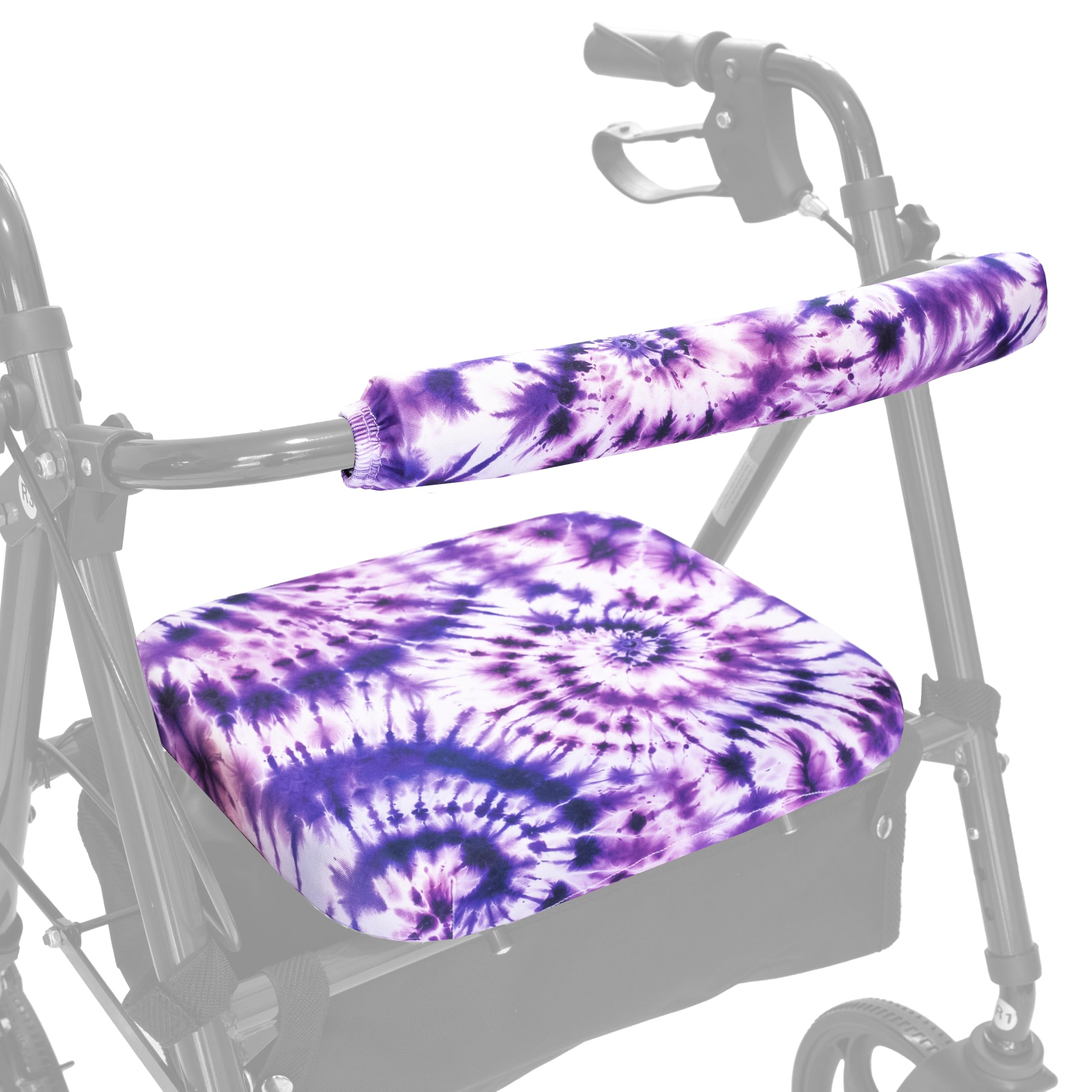 Top Glides Universal Rollator Walker Seat and Backrest Covers (Red) — Amazon image 15