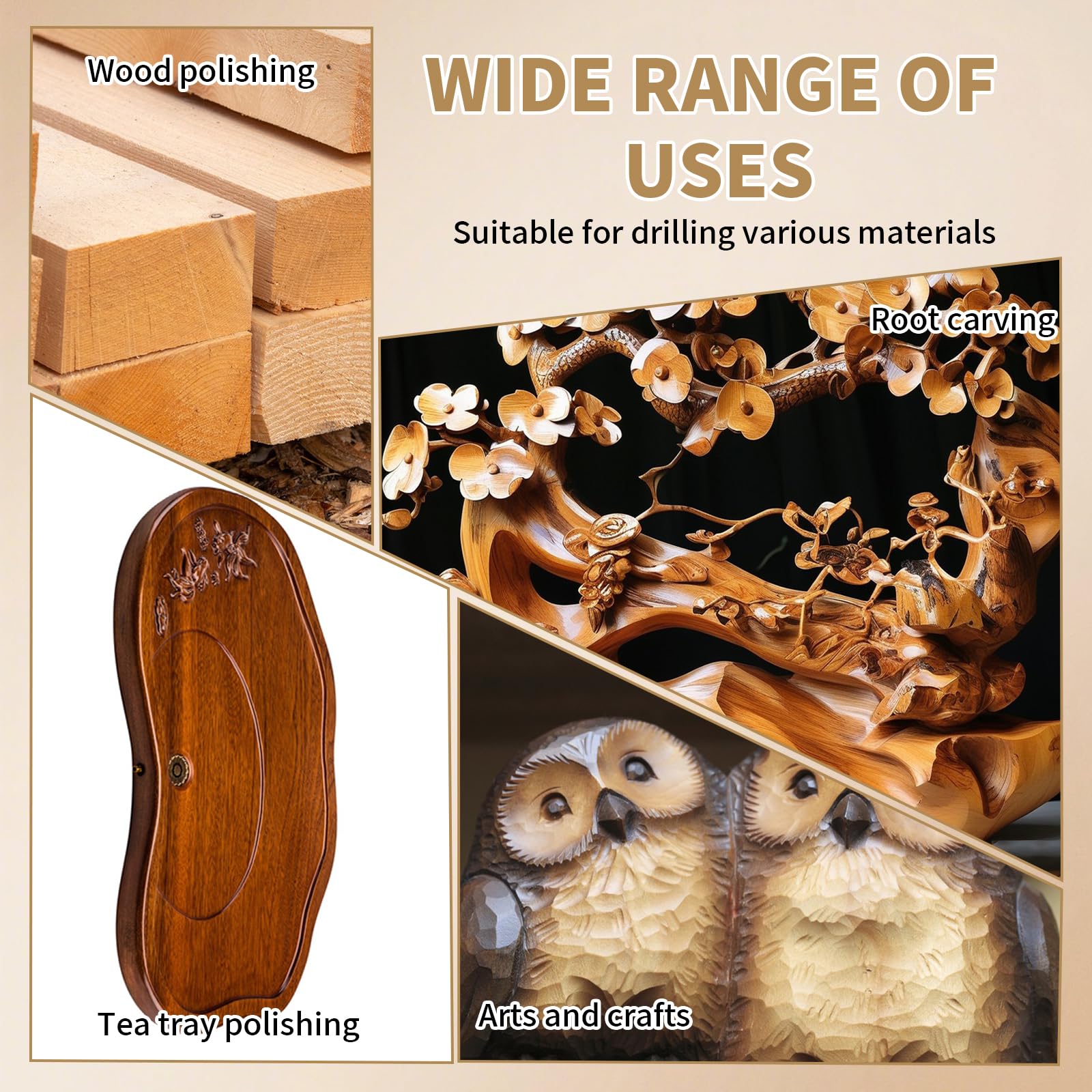 2 dischi abrasivi per legno da 125 mm per smerigliatrice angolare, disco abrasivo per legno in acciaio, disco da intaglio per legno per lavorazione del legno, forme, levigatura e intaglio