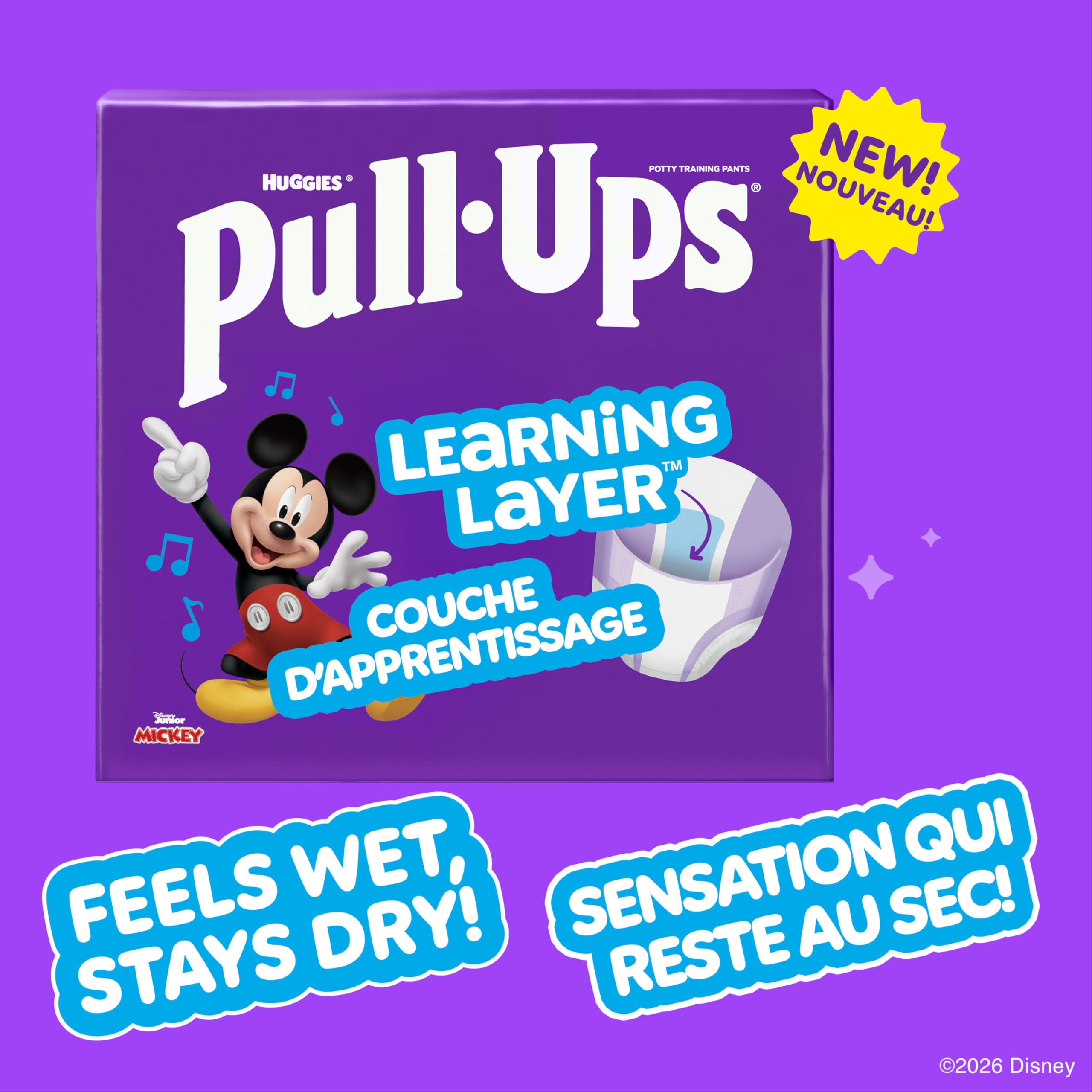 Pull-Ups Boys' Potty Training Pants, Size 5T-6T Training Underwear (46-60 lbs), 80 Count - 3