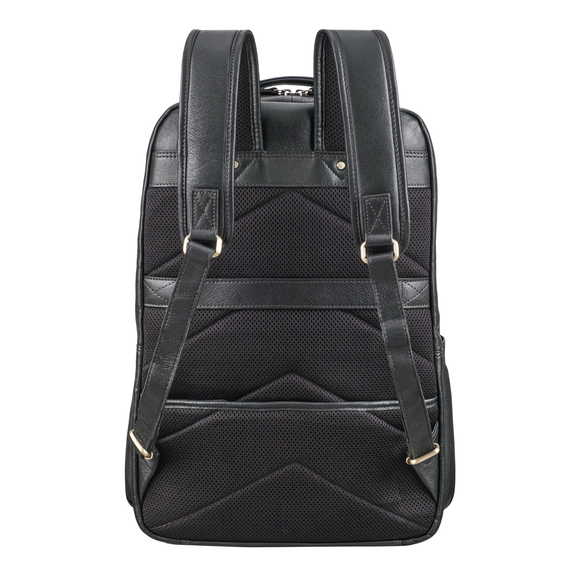 STILORD Maxim Grand Sac à Dos Homme Cuir Sac a Dos Ordi Portable 17-19 Pouces Backpack Antivol XL Sac Travail Sac a Dos Voyage Femme Cuir Véritable Couleur:Noir