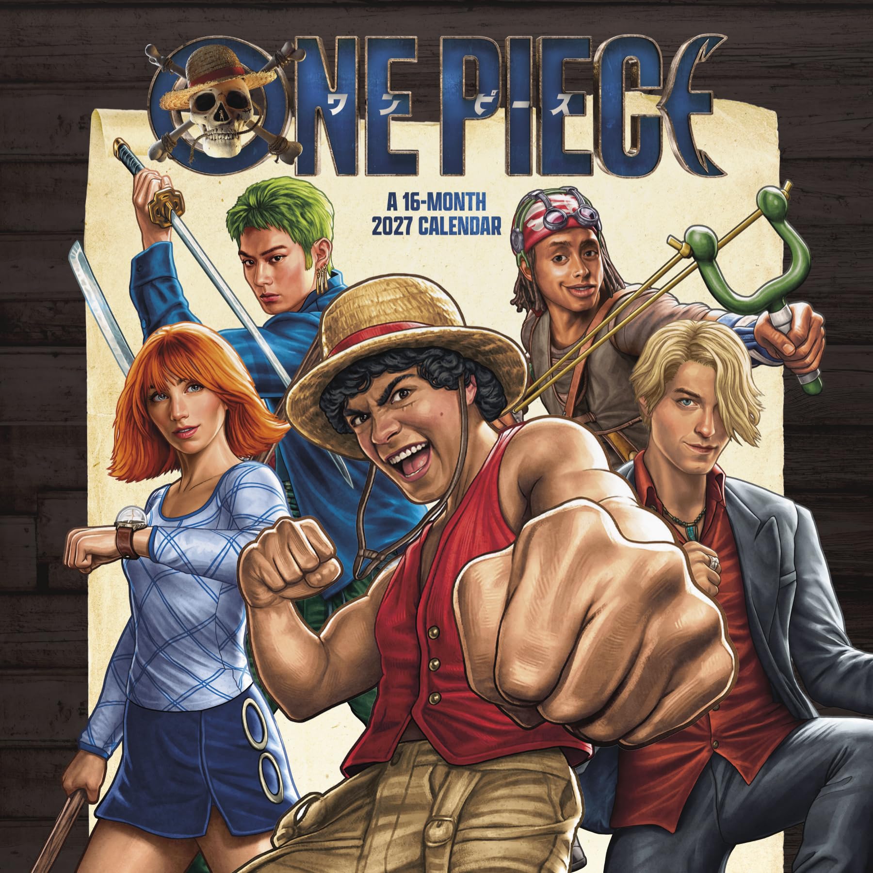 2027 Netflix One Piece: Season 2 Wall Calendar : Trends International: Amazon.sg: Books