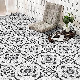 Elffloor Peel and Stick Floor Tiles, Vinyl Fl...,