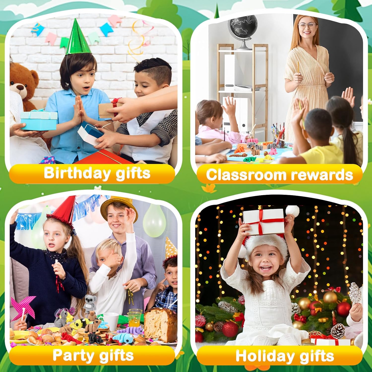 52 Pcs Mini 3D Printed Animals Set, 3D Printed Little Animals Articulated Flexible Fidget Toys Small Animal Figurines Toy for Boys Girls Students Rewards Carnival Prizes Pinata Filler - Image 6