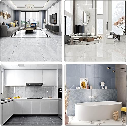 Miniatura 6 de Seeutek Cortador de azulejos manual de 48 pulgadas con rueda de puntuación de carburo de tungsteno para baldosas de cerámica de porcelana con guía