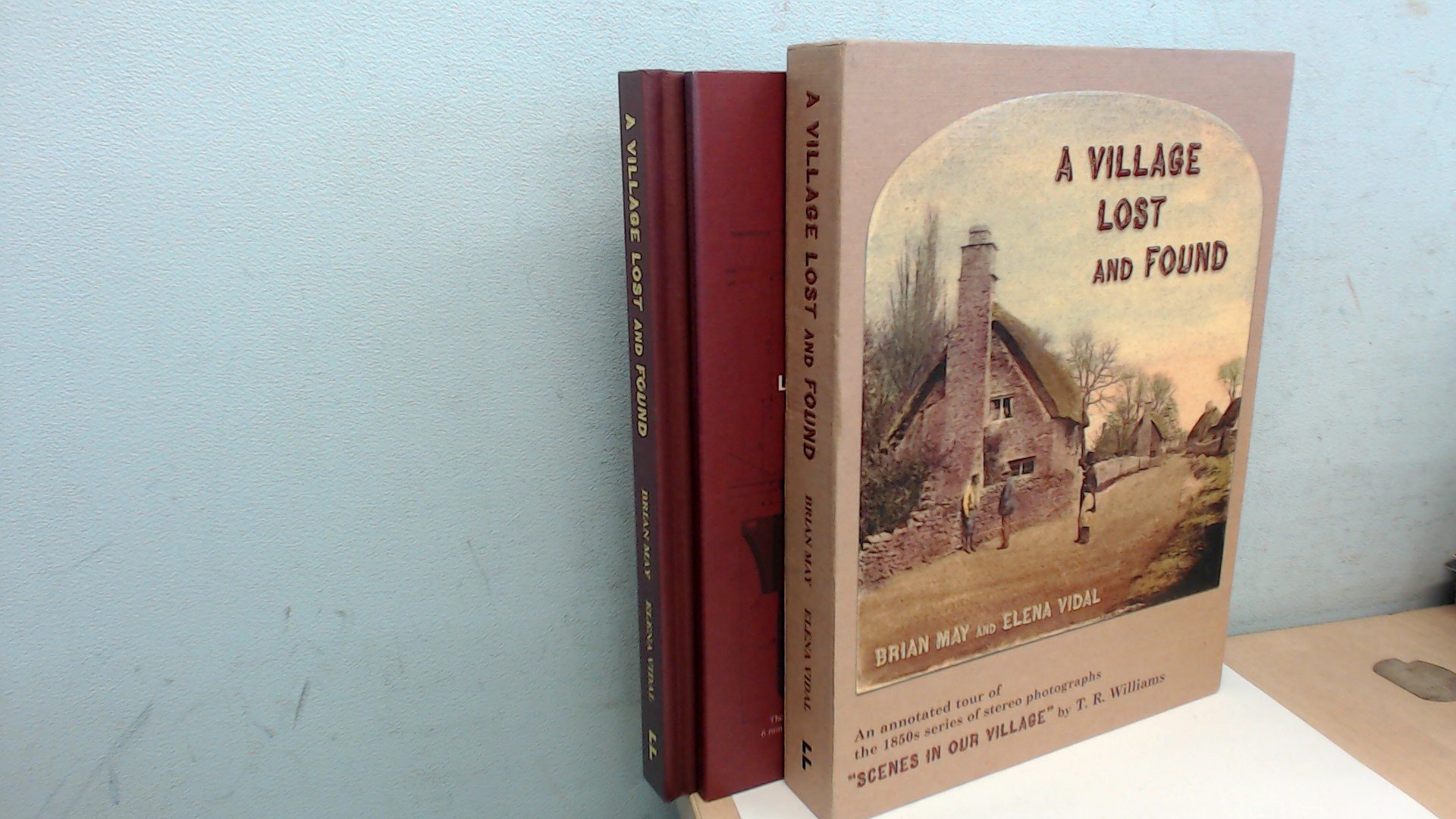 A Village Lost and Found; an annotated tour of the 1850s series of stereo photographs "Scenes in our Village" by T R Williams.