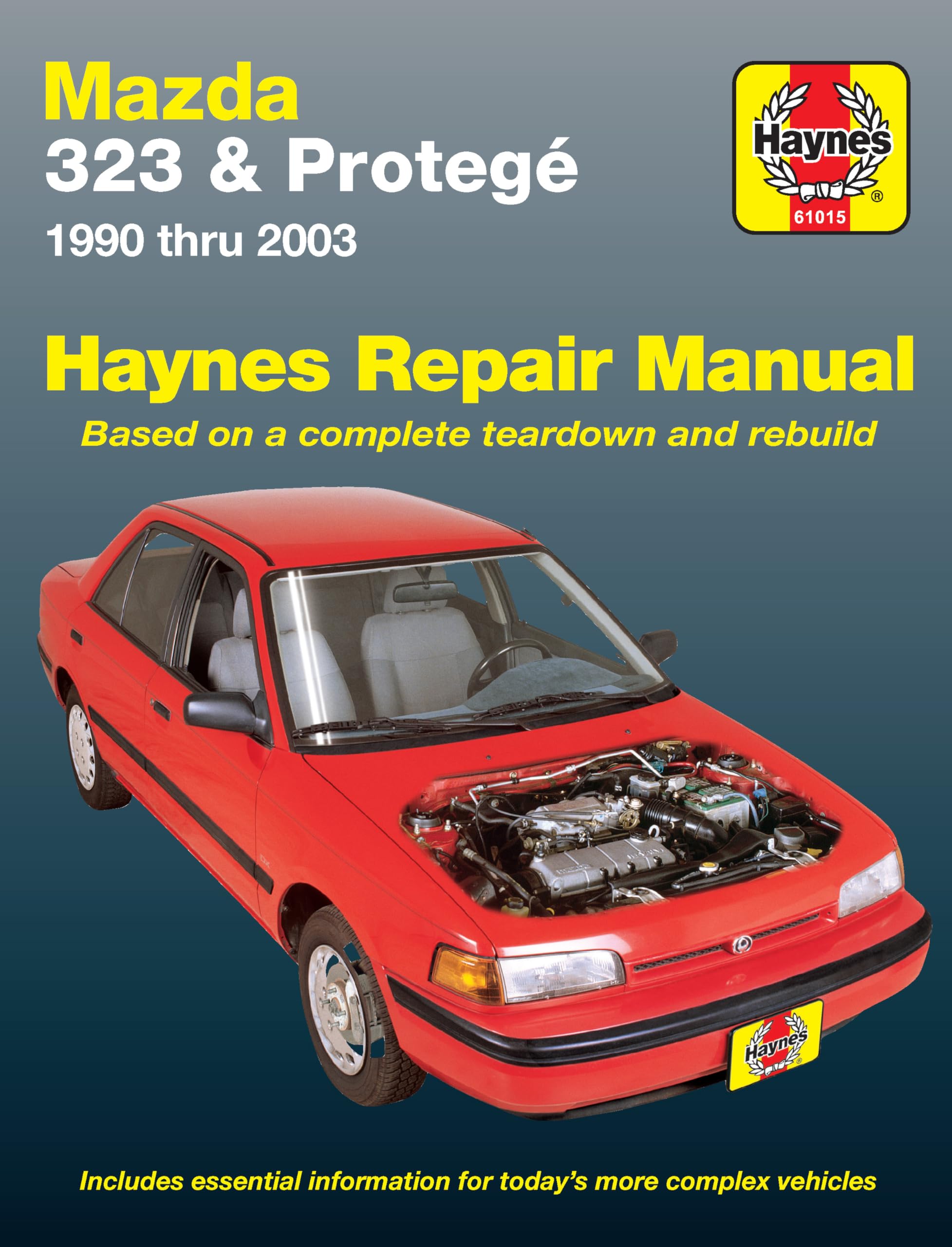 Cover of the Mazda 323 & Protege (90-03) Haynes Repair Manual