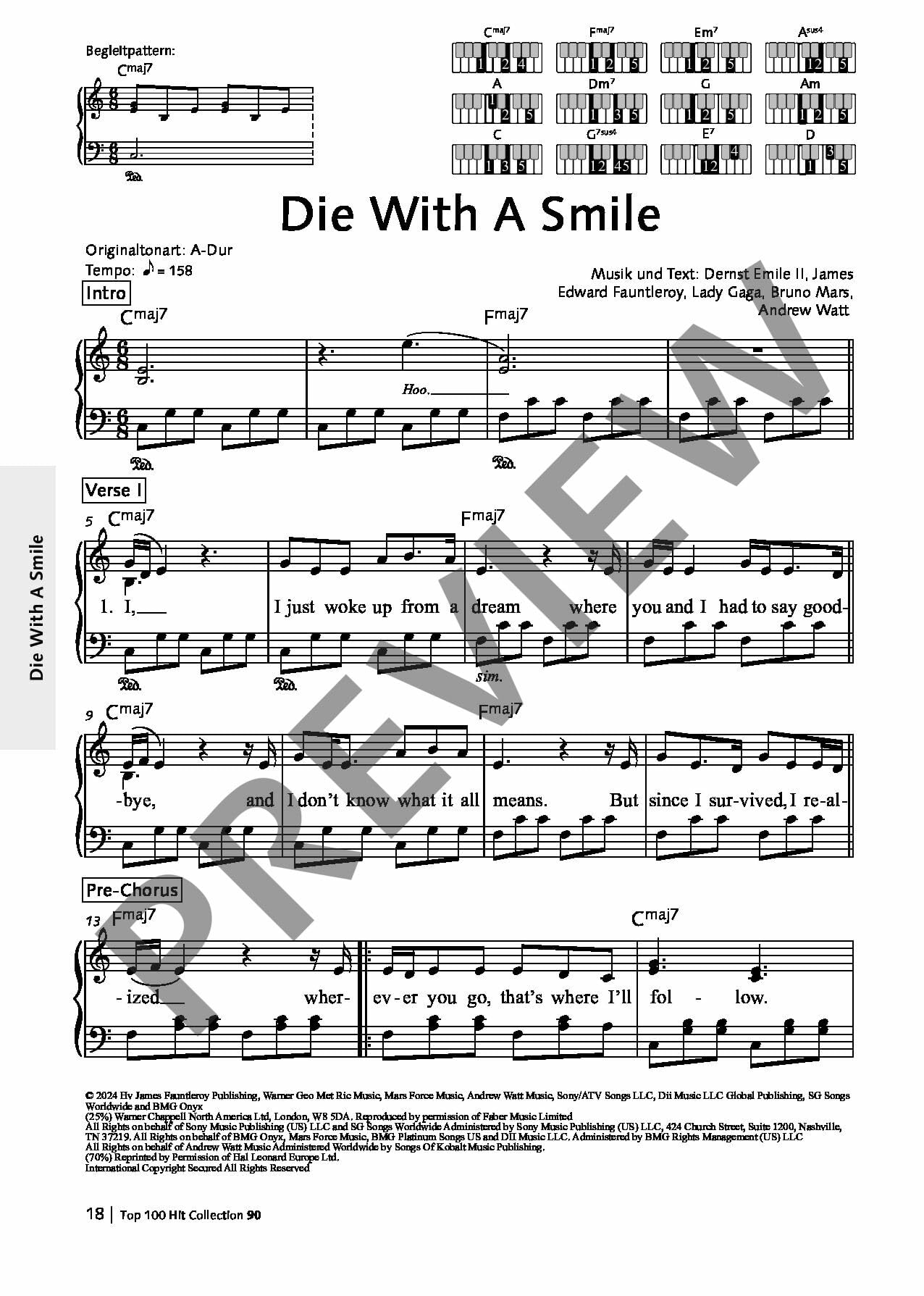 Top 100 Hit Collection 90: Das Beste aus den Charts / Noten - Texte - Akkorde - Tipps. Band 90. Klavier / Keyboard / Gitarre / Ukulele. (Music Factory)