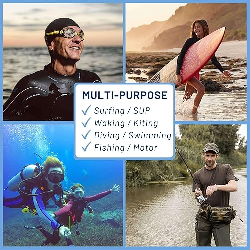 Miniatura 7 de Colgador de traje de neopreno Hang 11 - Mejora la duración de tu traje húmedo, secador rápido, colgadores de traje de neopreno plegables para