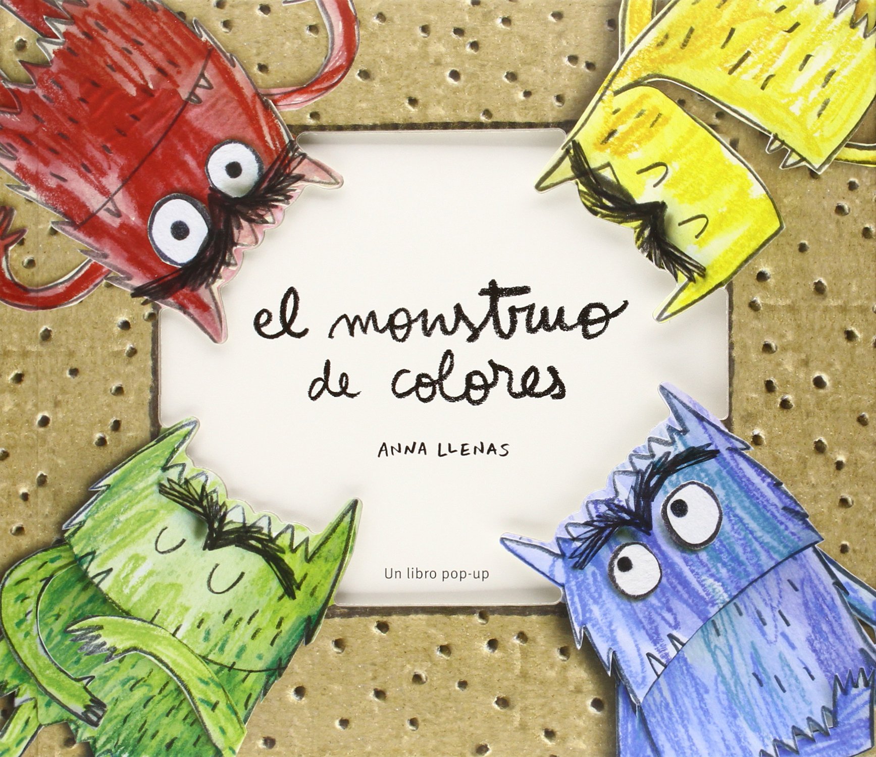 El Monstruo de Colores, un libro pop-up (Spanish Edition)