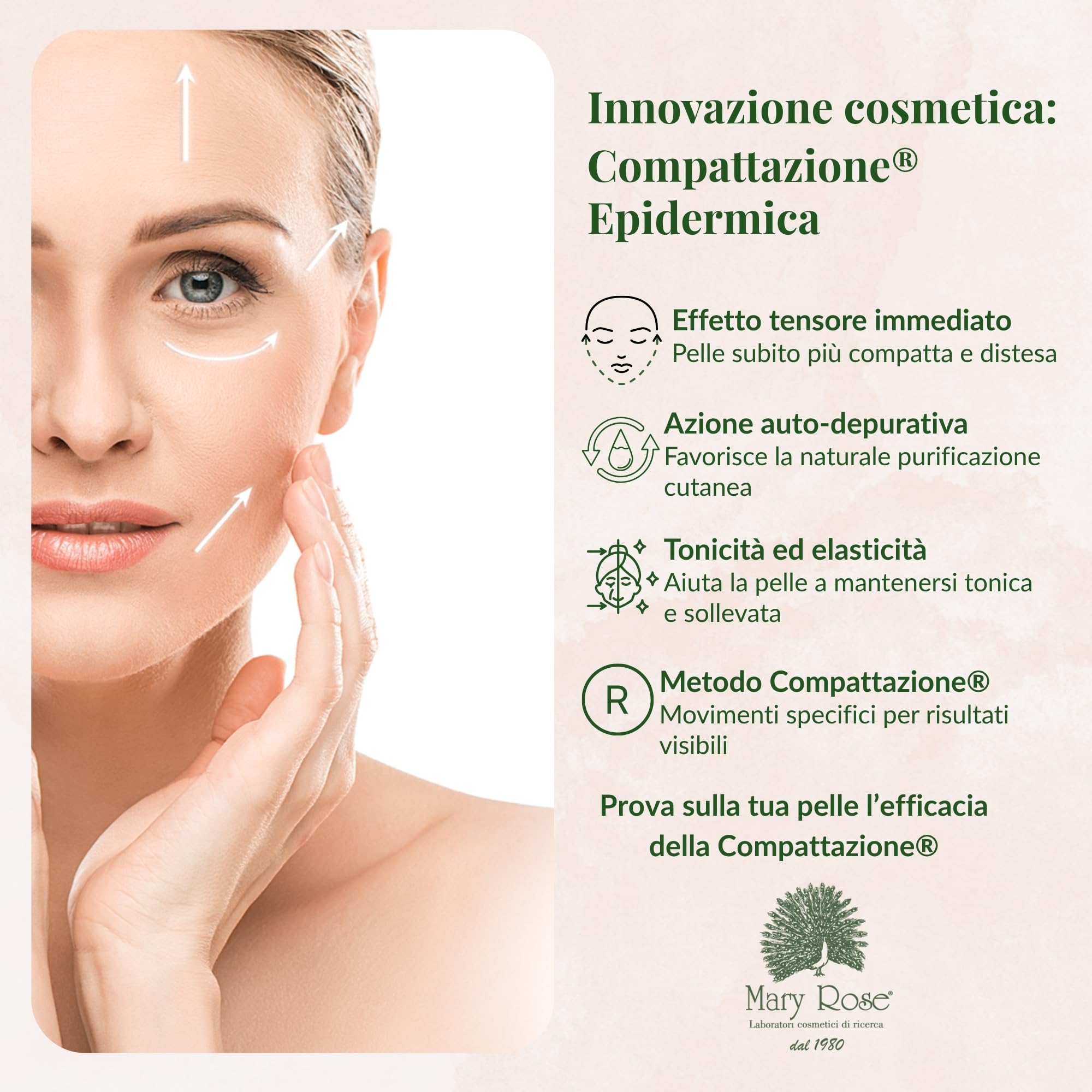 Mary Rose Fior di Linfa, Siero Viso Antirughe Donna Uomo con Vitamina E 100 ml, Contorno Occhi, Illuminante Concentrato, Alternativa alla Crema Viso, Biologico, Made in Italy