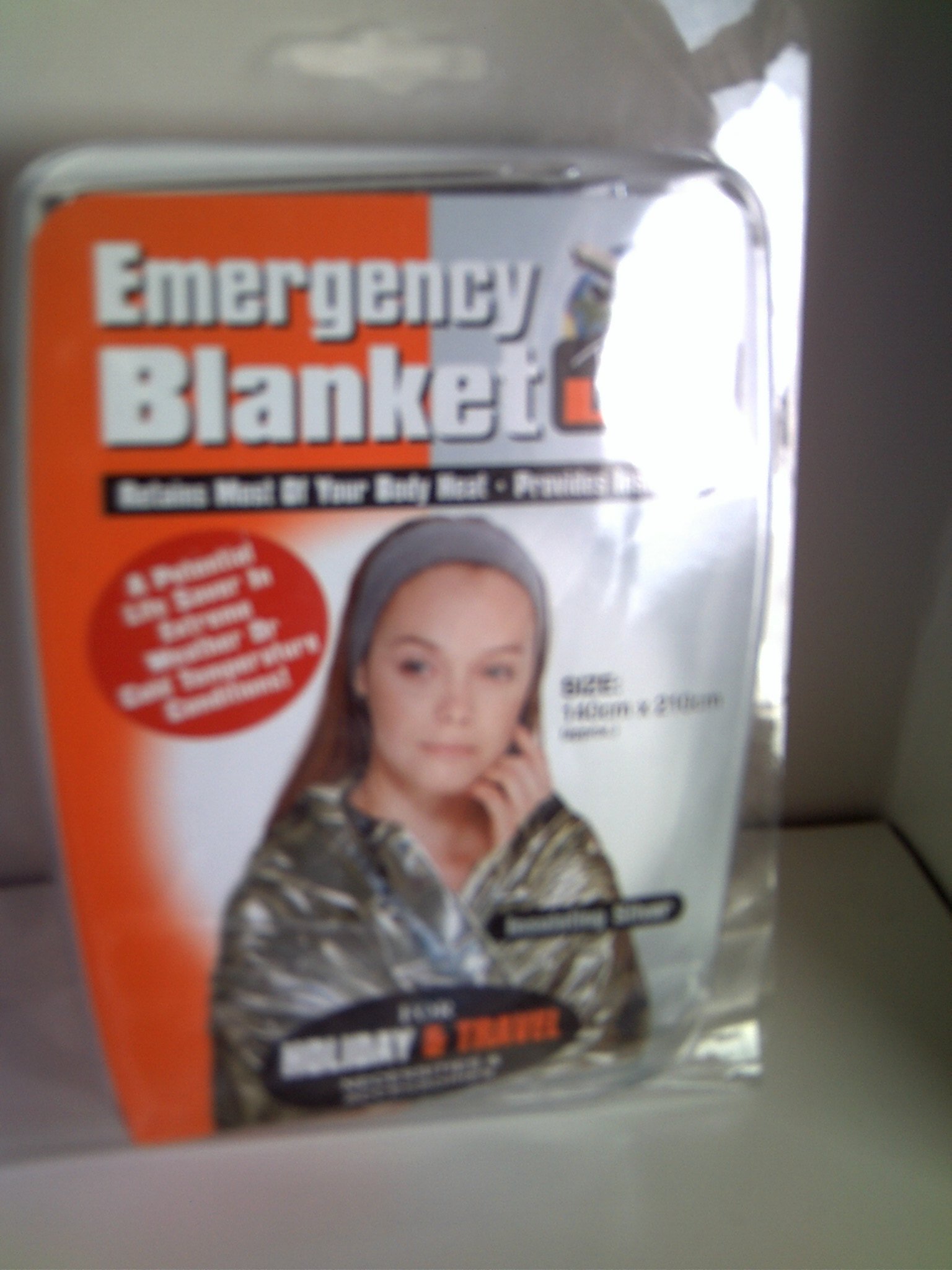 Pms Multicolour Emergency Blanket