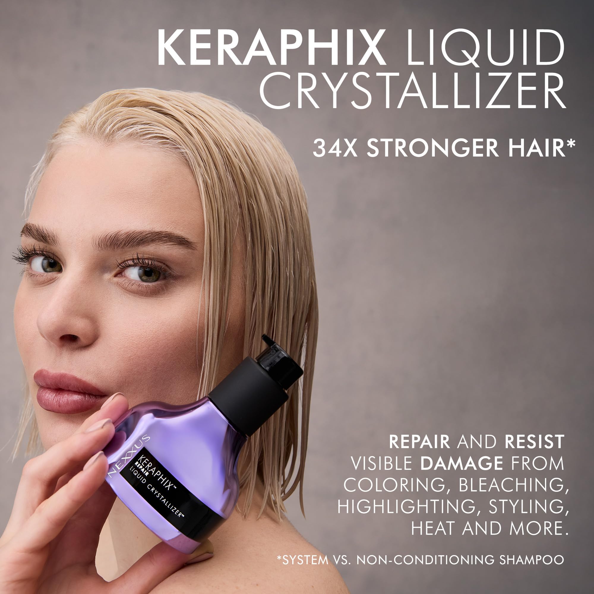 Amazon.com : Nexxus KERAPHIX Liquid Crystallizer Hair 