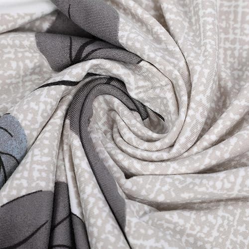 Miniatura 5 de SearchI Juego de 4 fundas estampadas para sillas de comedor, fundas elásticas para sillas de cocina, lavables, fundas protectoras extraíbles para