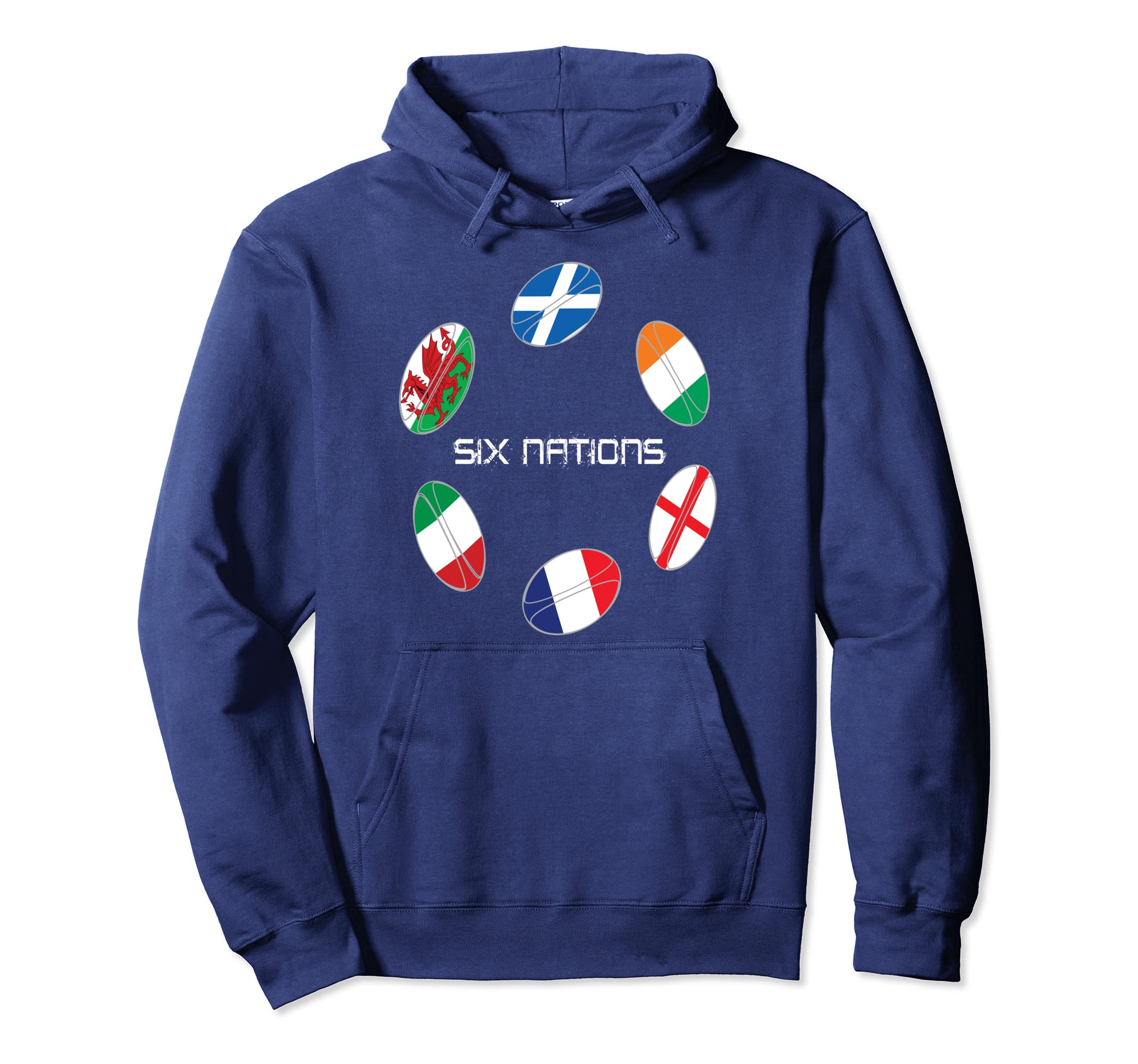 Rugby Six nations T-Shirt Pullover Hoodie
