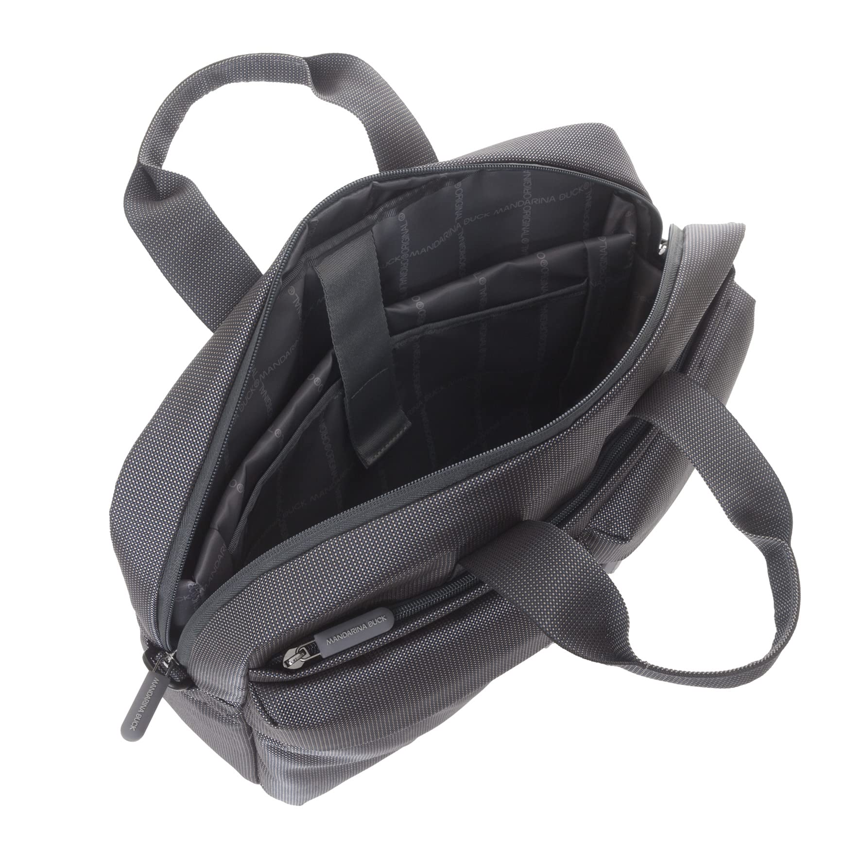 Mandarina Duck Herren District Schulranzen, Acciaio, Taglia unica, Einheitsgröße