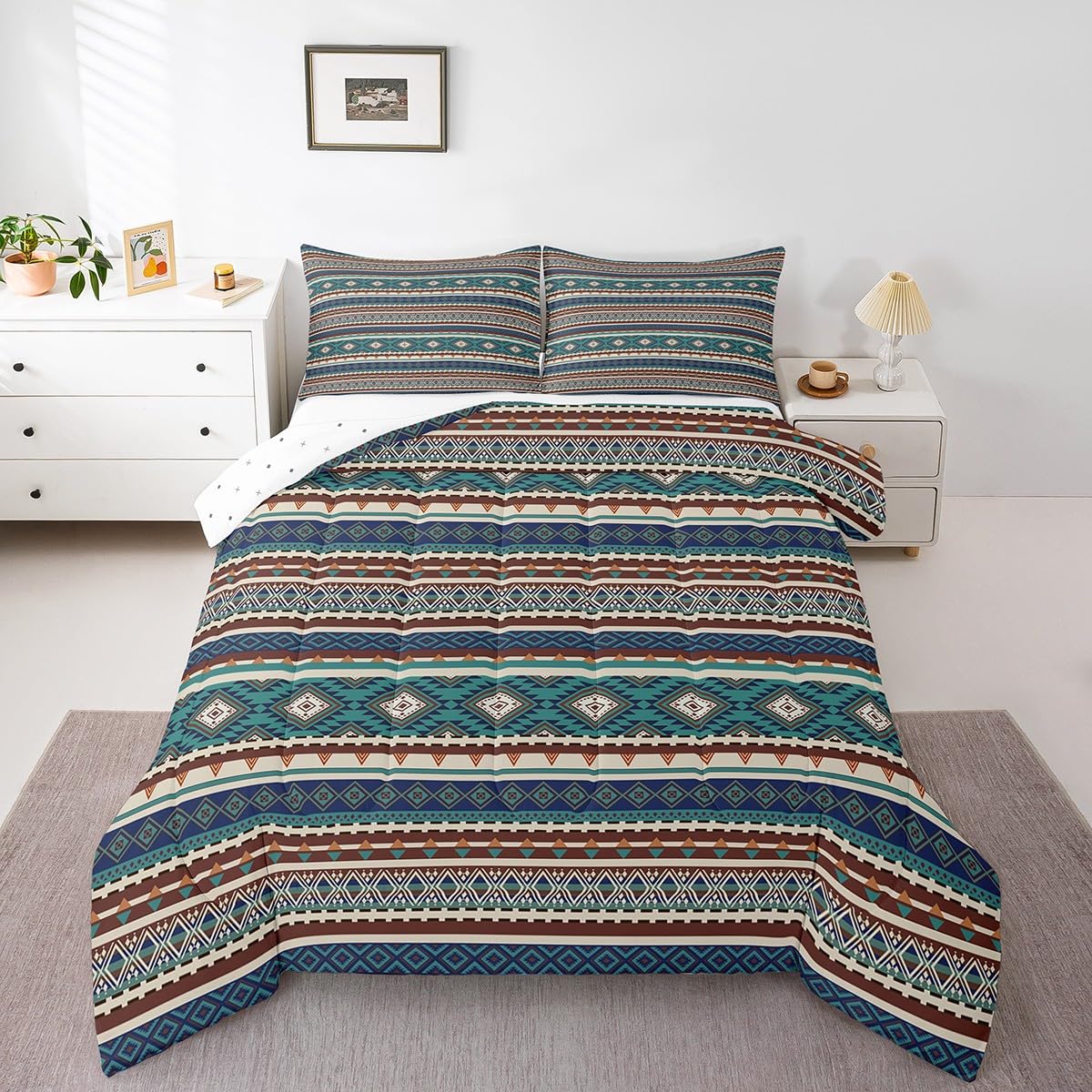 43% Off Feelyou Queen Southwestern Comforter Set