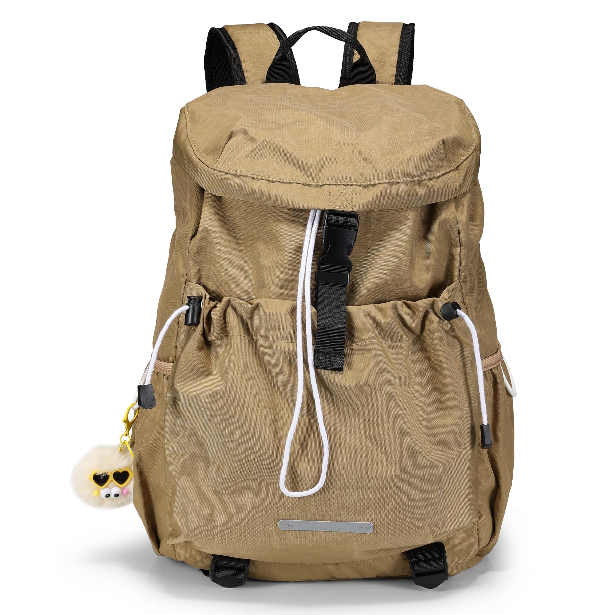 Ankyery Drawstring Backpack for Teen Girls Boys, Work College Travel 17 Inch Laptop Backpack, Cute Back to School Bookbag, Casual Daypack for Middle