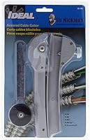 Vista 22 de IDEAL Electrical 35-782 Sir Nickless Blindado Cortador de cables - Cortador de cable giratorio de metal con perilla de mango. Herramientas