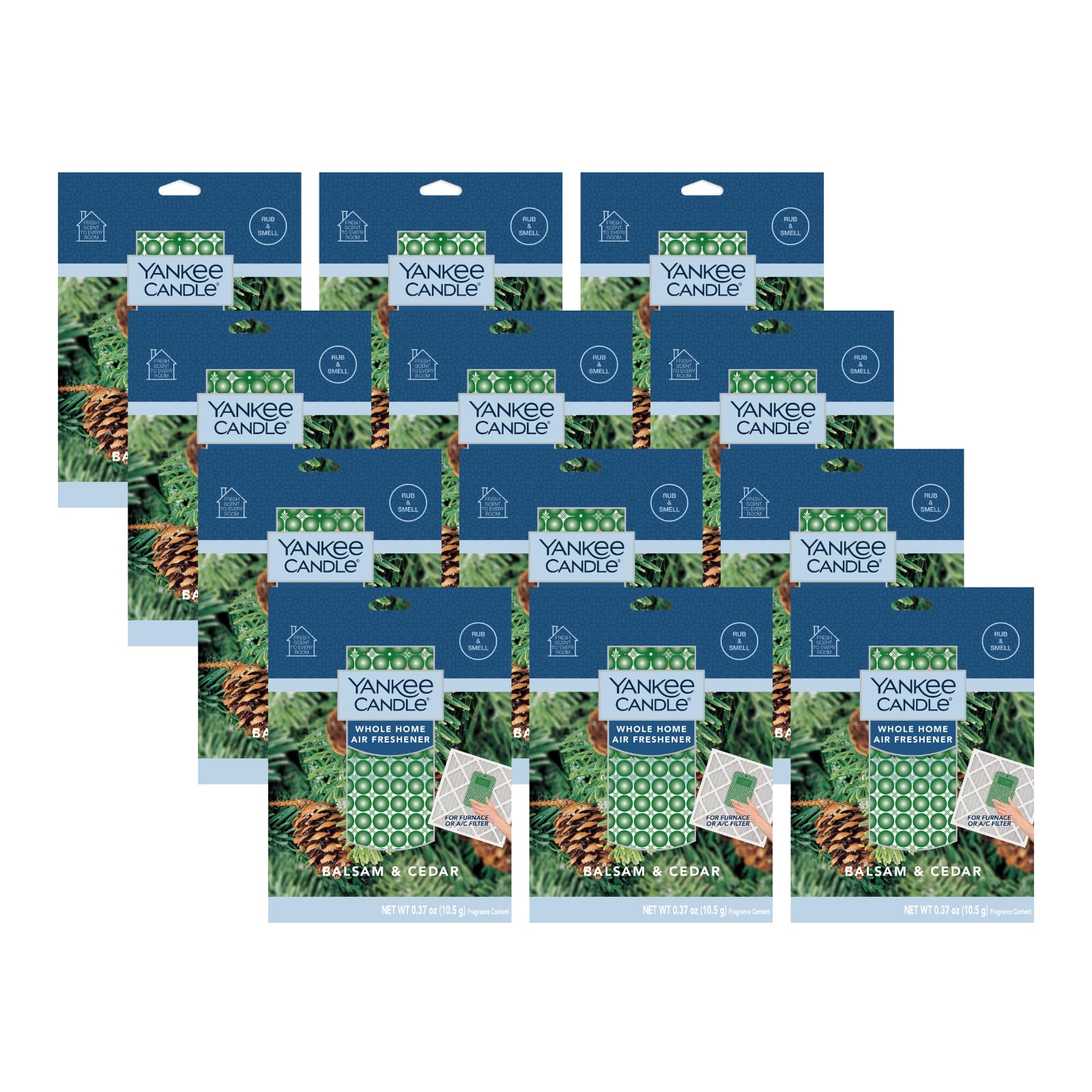 Yankee Candle Yankee Candle Balsam Cedar (Pack of 12)