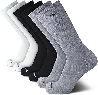 Calvin Klein Men's Cushioned Crew Socks (6-Pack)