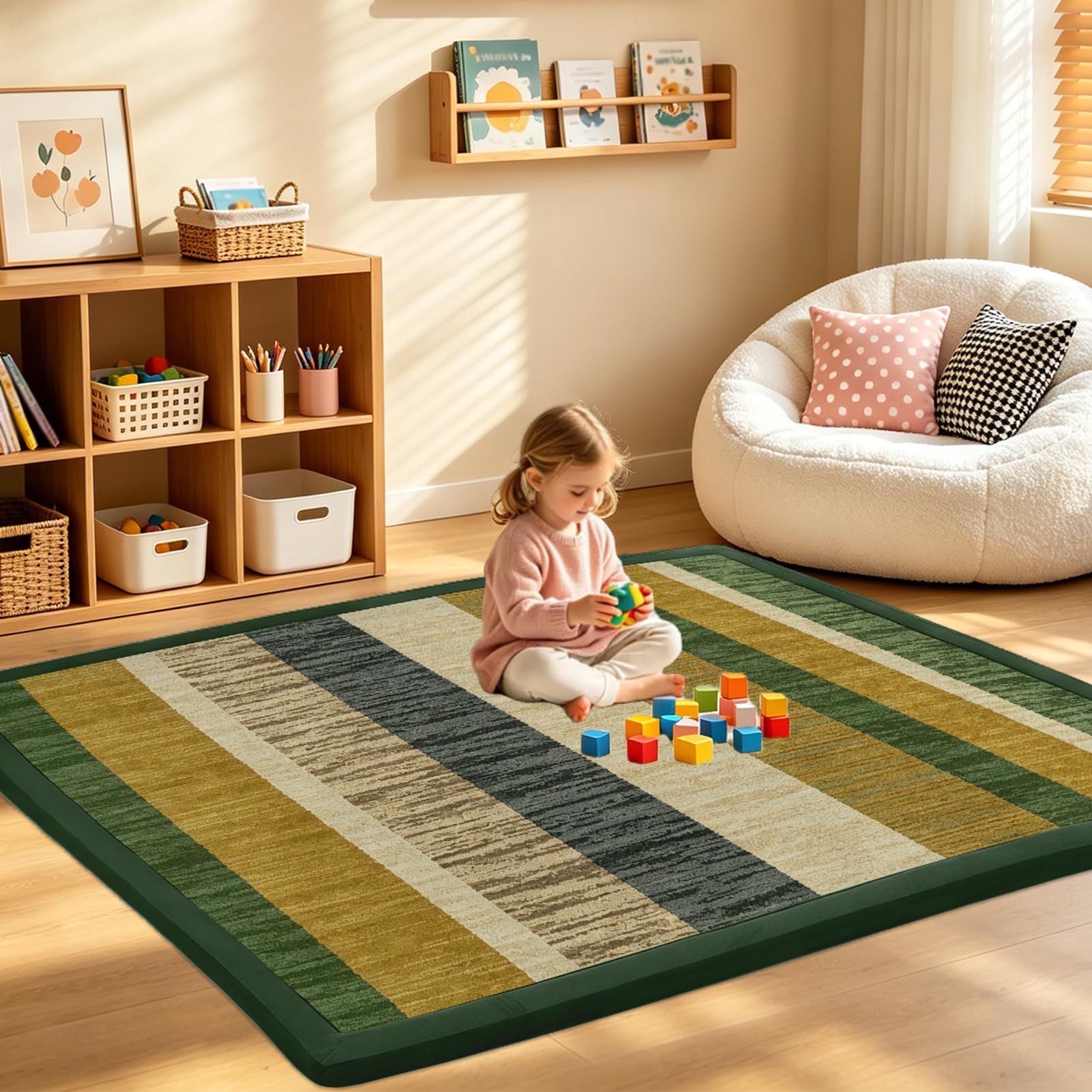 Tapis d'éveil et de Jeux Epais de 2cm 150 x 200 cm