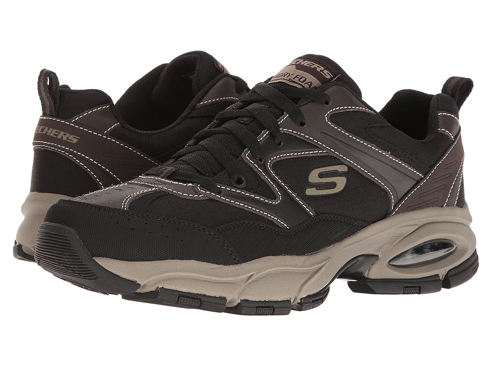 

SKECHERS Vigor Air (Brown/Black) Men's Lace up casual Shoes