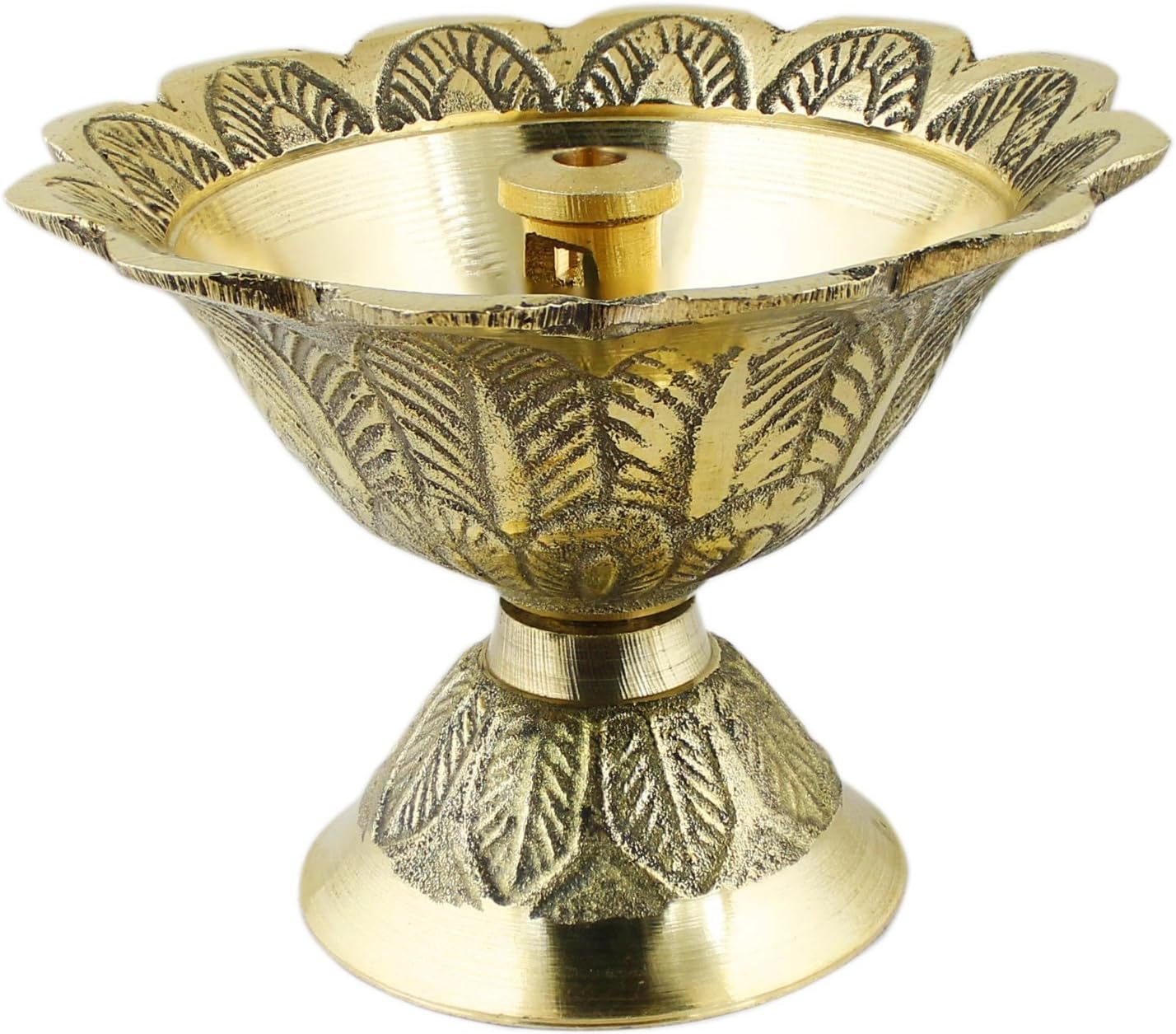 Samyuktha Brass Diwali Devdas Deepak Diya Oil Lamp