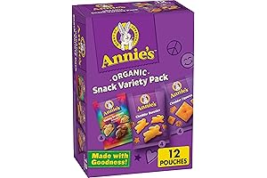 Annie's Organic Variety Pack: Kidfresh Goodness in Every Pouch