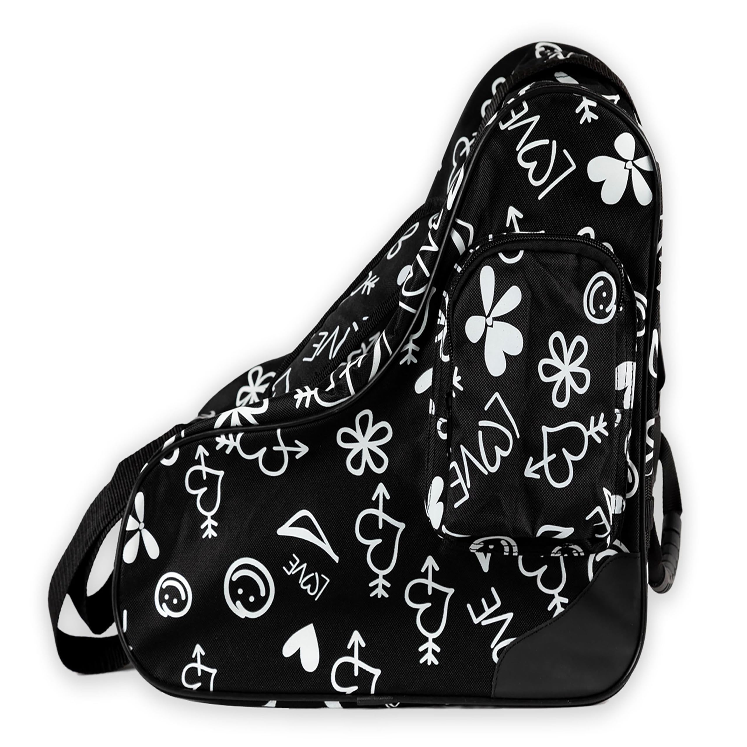 Epic Skates Bolsa de Skate Luv para Mujer, edición Limitada, Color Negro, L