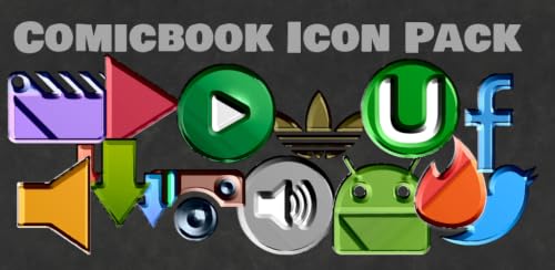 Comic Book Icon Pack – vue 6
