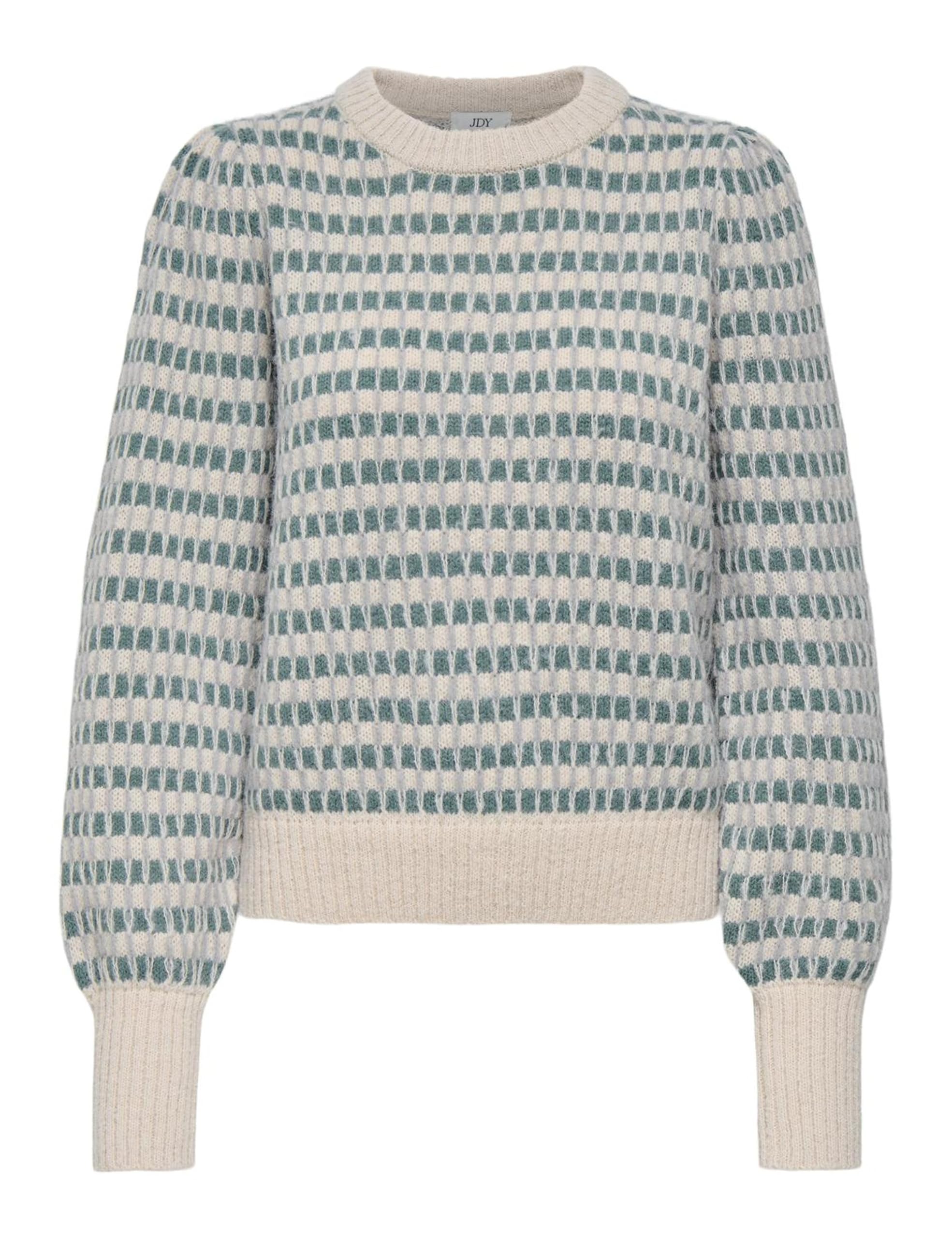 JdY Women's Jdysigrid Sigrid Life L/S On Puff Pull KNT Noos, Cement, XXL