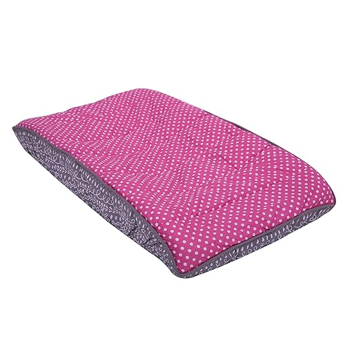 Bacati Owls Pink Dots - Funda para cambiador de algodón para niñas, color rosa/gris