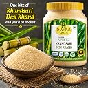 Dhampur Green Organic Desi Khand Khandsari Sugar 4kg (800g x 5) | Organic Unrefined Raw Cane Khand Sugar | No Chemicals Preservatives | Sulphurless Natural Traditional Sweetener | Healthy Alternative to Refined Sugar (Pack of 5) gallery image