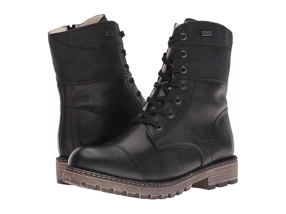 

Rieker Y6723 (Black/Black/Black Fino/Cristallino/Namur) Women's Boots