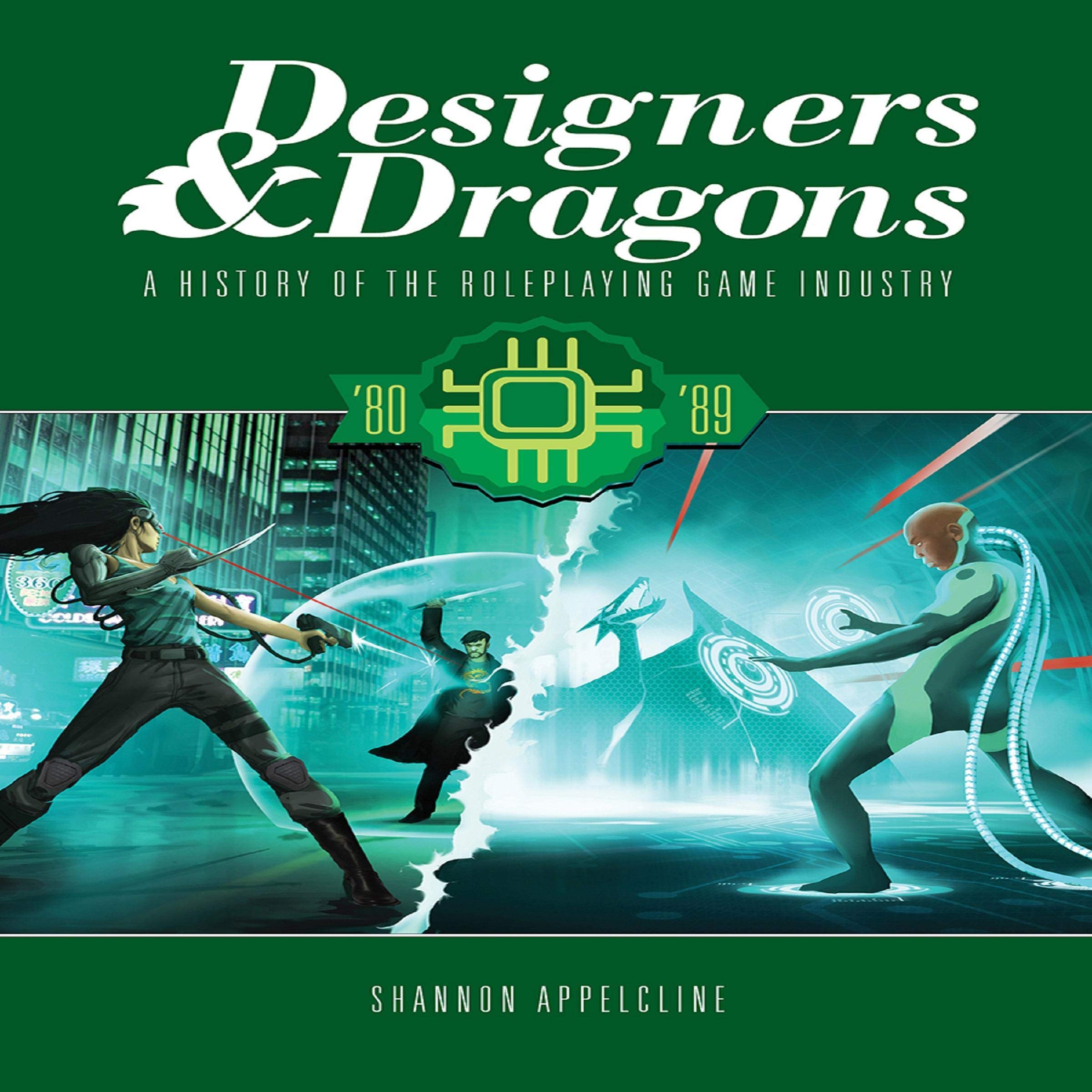 Cover art for Designers & Dragons: The 80s