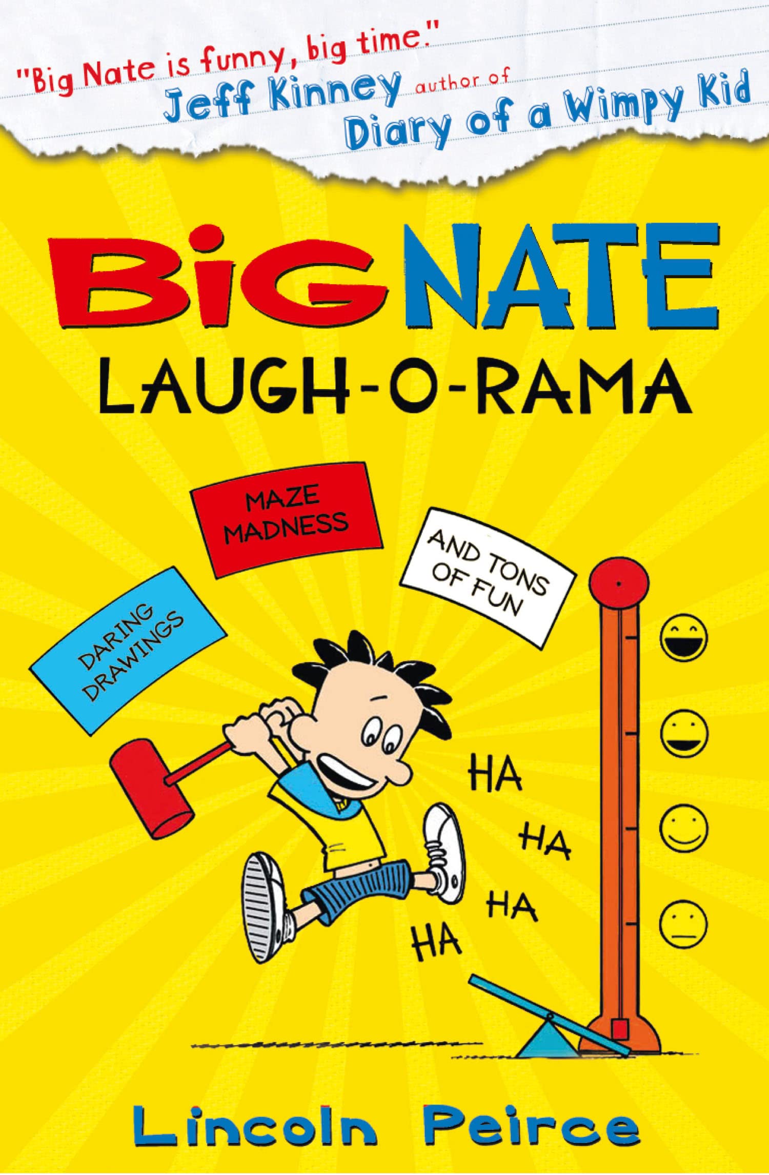 Big Nate: Laugh-O-Rama: A Funny Comic Activity Book for Boys and Girls Age 9 and Up