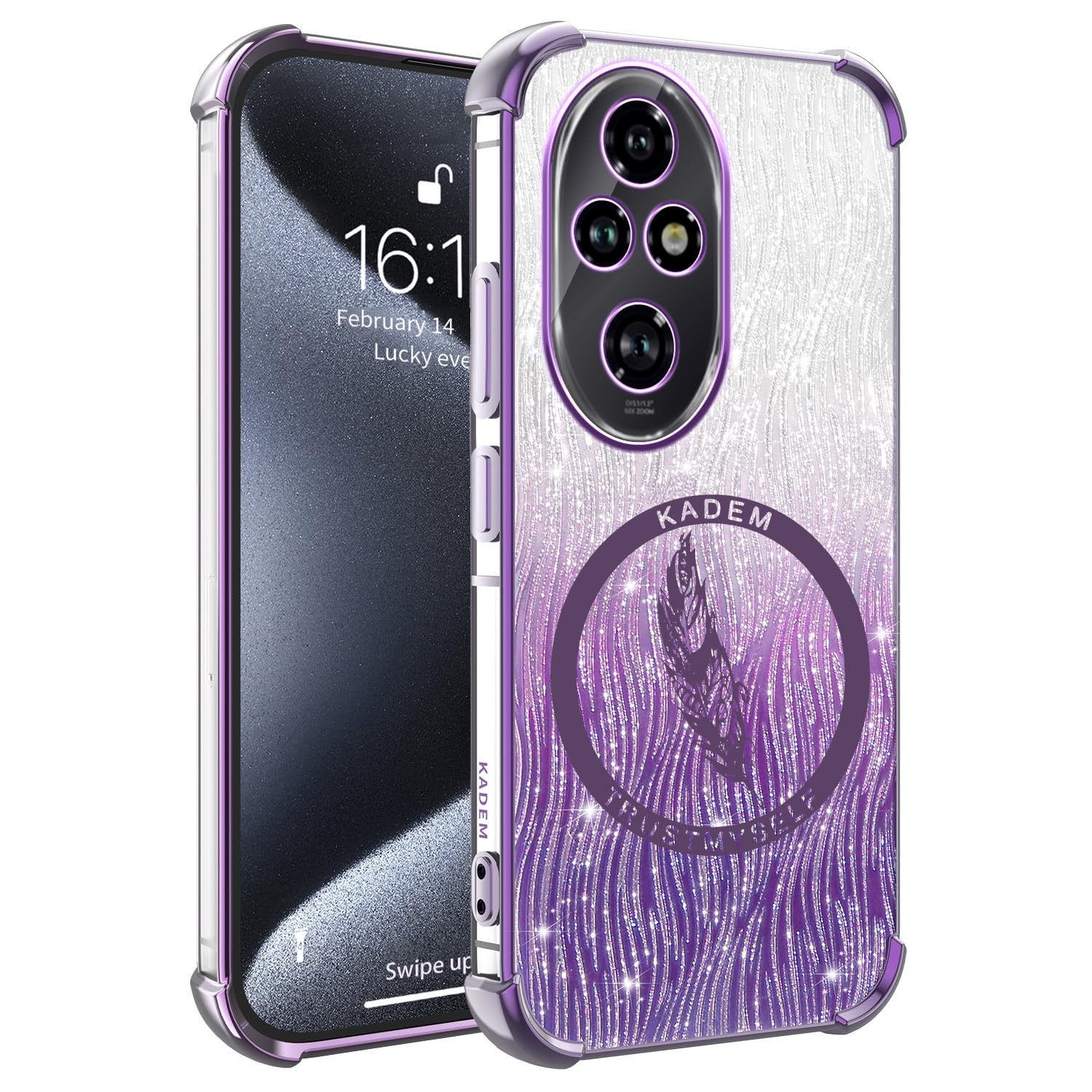 Cover Silicone Liquido Rossa per Xiaomi 13T/13T Pro 5G Disegno Donna Scalata D