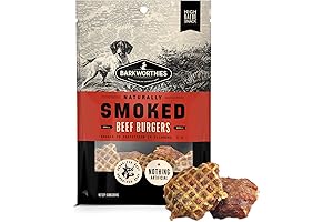USA Hickory Smoked Beef Burgers for Dogs - The Ultimate Canine Treat Explosion