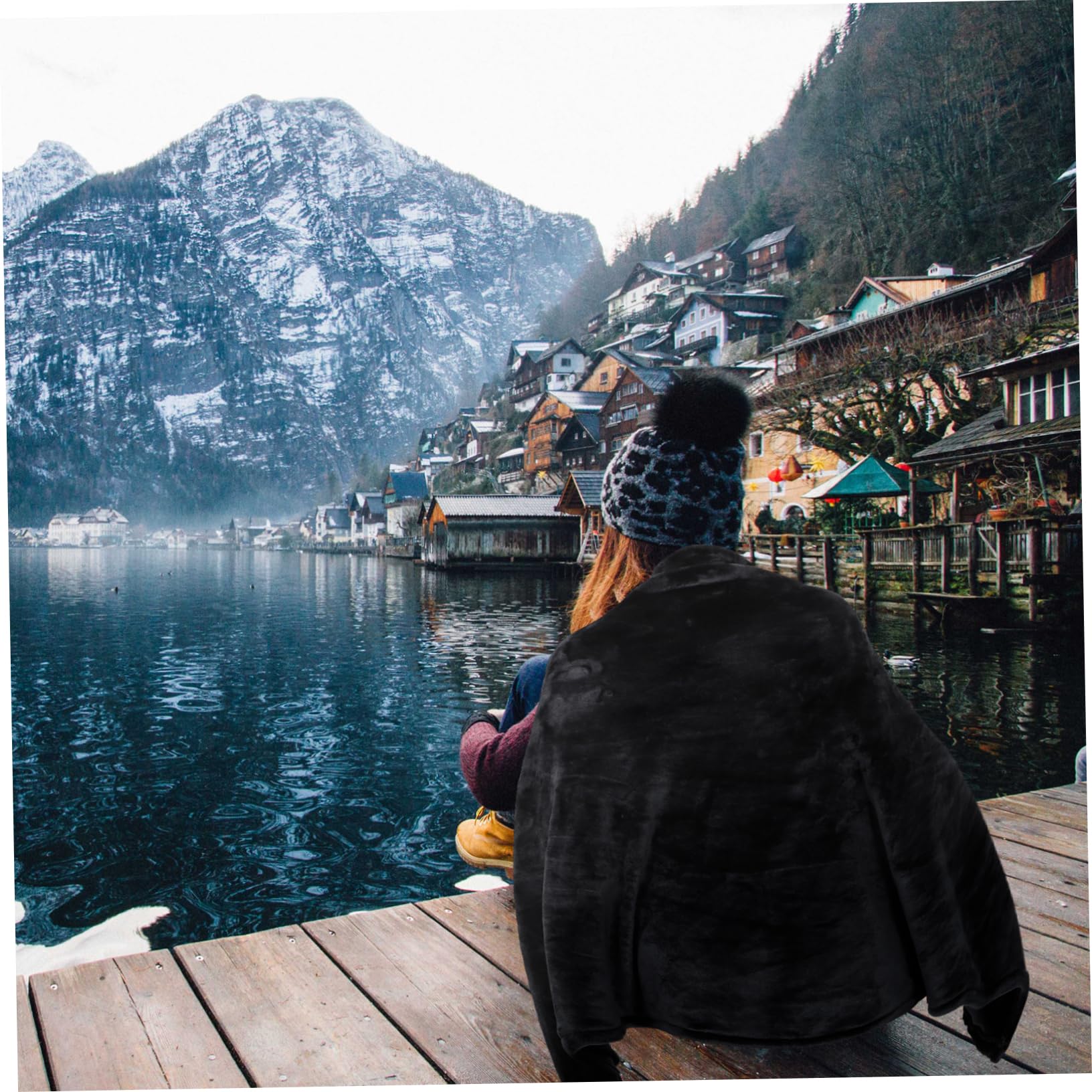 1pezzi Coperta Elettrica Riscaldante Fleece Plaid Termico Portatile Per Casa e Viaggio Con Controllo Della Temperatura e Protezione Da Surriscaldamento