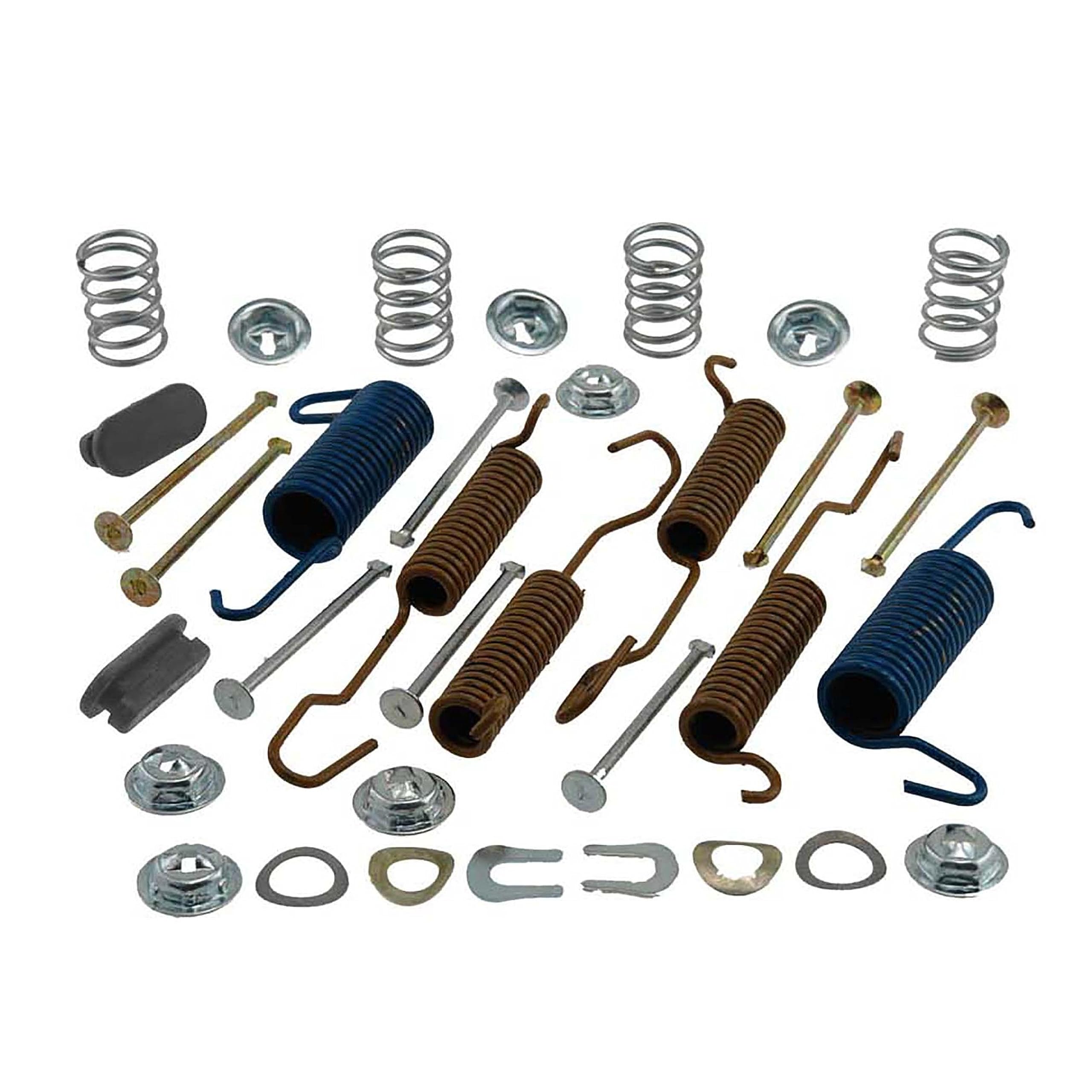 ACDelco 18K1607 Professional Front Drum Brake Hardware Kit with Springs, Pins, Retainers, Washers, and Caps