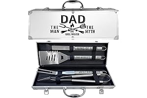 Upgrated 7 Pcs Heavy Duty Grilling Tools Set Perfect for Backyard BBQ