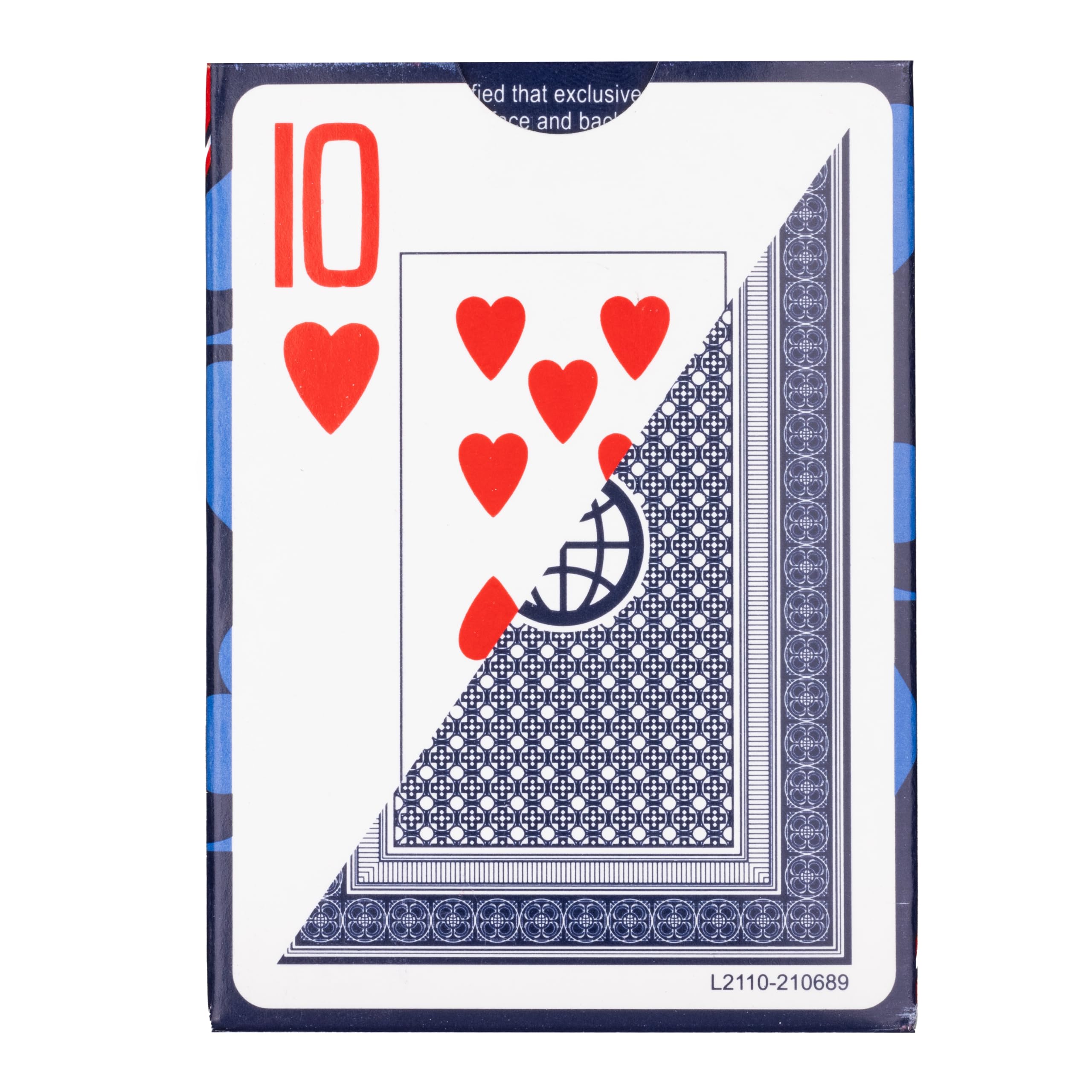 Classic Playing Cards 12 Pack, Jumbo Index, Red and Blue Casino Quality Decks, Bulk Playing Cards for Poker, Black Jack, Euchre, Card Games, and Family Game Night